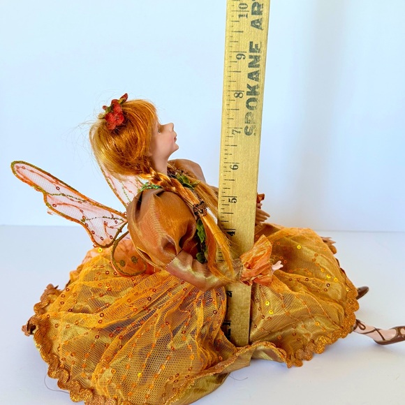 Winward Holidays Autumn Leaves Fairy Pixie Doll Katherine’s Coll 14” Posable - Picture 14 of 14